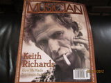 ROLLING STONES November 1997 Musician Magazine Keith Richards Cover