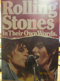 ROLLING STONES In Their Own Words Book By David Dalton 128 Pages 1980