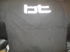 BT Logo Black T Shirt Large DJ Electronica Techno House