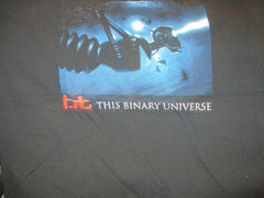 BT This Binary Universe Black T Shirt Large Electronic DJ Techno