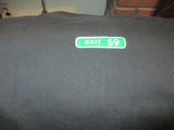 EXIT 69 BIG BEAVER Sign Black T Shirt Medium Detroit Area Troy