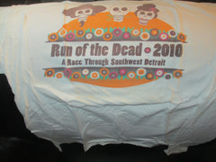Run Of The Dead 2010 T Shirt XL Southwest Detroit Pure