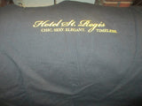 HOTEL ST. REGIS Logo Black T Shirt XL Detroit New Center