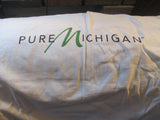 PURE MICHIGAN Live & Work In DETROIT T SHirt Large