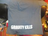 GRAVITY KILLS Logo Grey T Shirt XL St Louis Industrial Band New W/O Tag