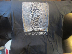JOY DIVISION Unknown Pleasures Black T Shirt Medium New Order Manchester