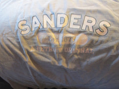 SANDERS A Detroit Original Brown T shirt Large Bumpy Cake Hot Fudge