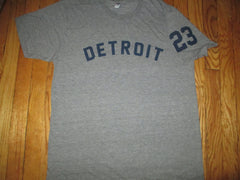 1968 Tigers #23 Willie Horton Road Jersey Style T Shirt XL