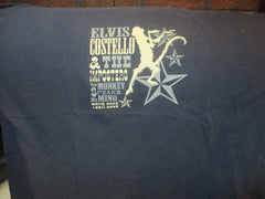 2005 ELVIS COSTELLO Monkey Speaks His Mind Tour T Shirt XL
