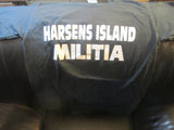 H.I.M. HARSENS ISLAND MILITIA Black T Shirt Small Fear Na Da DETROIT