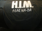 H.I.M. HARSENS ISLAND MILITIA Black T Shirt Small Fear Na Da DETROIT