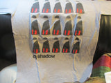 DJ SHADOW Older Logo Grey T Shirt Small Brand New Candylick