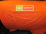 MADE IN DETROIT Detroit Technology Logo Orange T Shirt XL