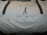 CASS CORRIDOR Golf & Country Club Grey Ringer T Shirt Large Jervis Detroit
