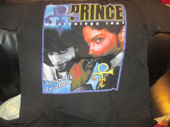 PRINCE 2004 Musicology Tour Black T Shirt Medium