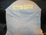ROLLING STONES 2005-2006 Tour Star Spangled Toungue 3/4 Sleve Raglan T Shirt Large