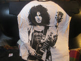 T REX Marc Bolan Huge Image S Sleeve Raglan T Shirt Large By Chaser