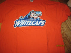 West Michigan Whitecaps SGA Logo Orange T Shirt XL