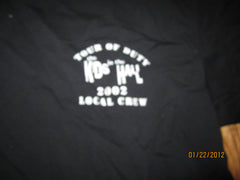 Kids In The Hall Tour Of Duty 2002 Local Crew T Shirt XL