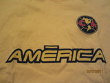Club America Soccer Team Mexico Logo T Shirt Large