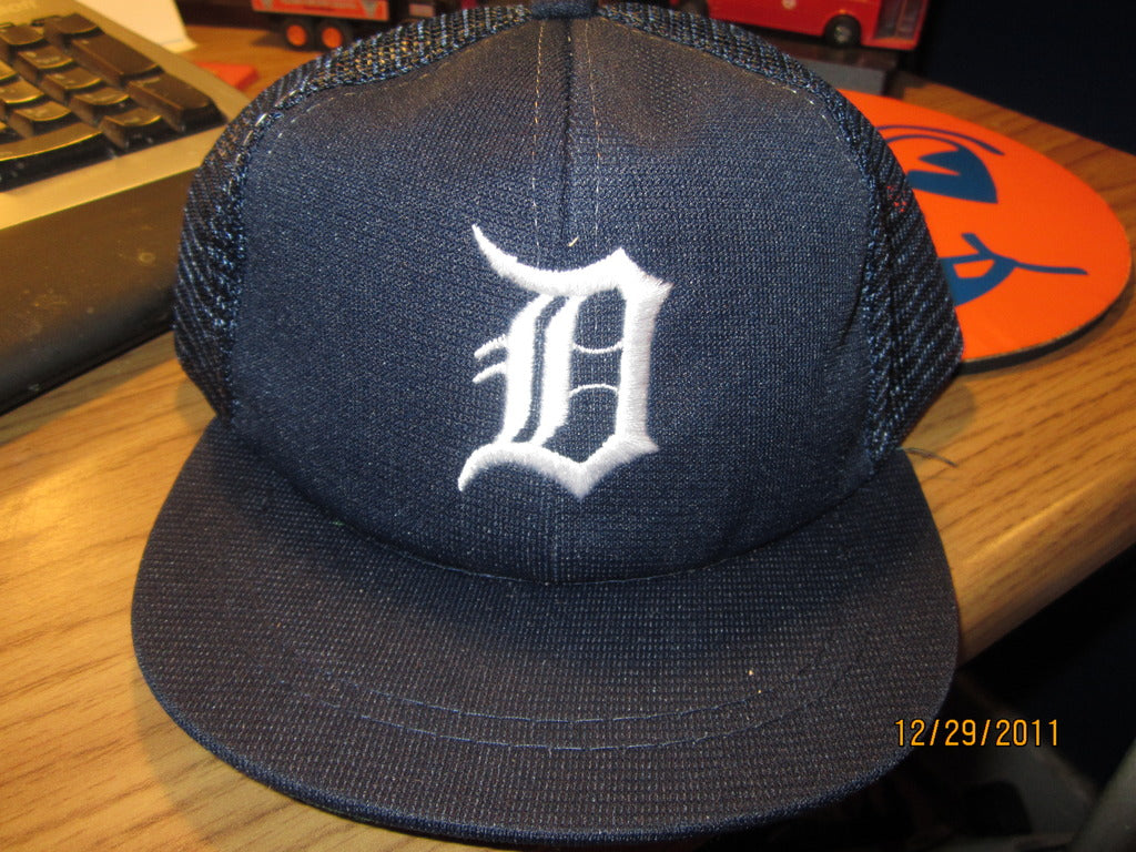 帽子 VINTAGE DETROIT TIGERS MESH CAP VINTAGE DETROIT TIGERS MESH SNAPBACK HAT - GREEN BILL - TAG