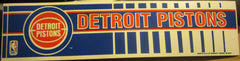 Detroit Pistons Old Logo Bumper Sticker