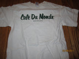 Cafe Du Monde New Orleans Logo TB Shirt Small Coffe Bignets