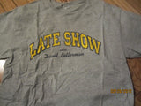 Late Show With David Letterman T Shirt Large