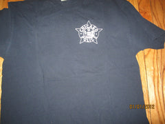 Chocago Police White Logo Navy T Shirt XL