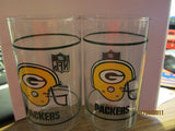 Green Bay Packers Helmet Logo Glass Mobil Oil Promo