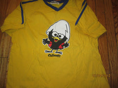 Calimero Cartoon Character Italy Yellow Jersey T shirt Large