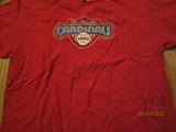 St Louis Cardinals Since 1892 Logo Red T Shirt XL