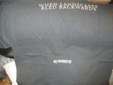 SICKENING HORROR When Landscape Bled Backwards T Shirt XL Doom Metal