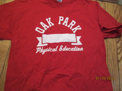 Oak Park Michigan Phys Ed T Shirt Large