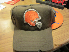 Cleveland Browns Helment Logo Snapback Hat New