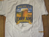 Rock Bottom Brewery American Dream Ale Logo T Shirt Large Beer