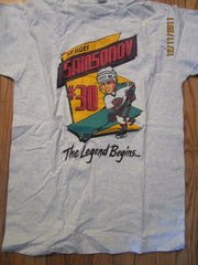 Detroit Vipers #30 Sergei Samasonov T Shirt Medium IHL Defunct