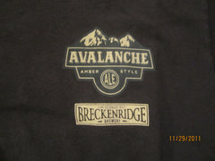 Breckenridge Brewery Avalanche Amber Ale T Shirt Medium Beer Colorado