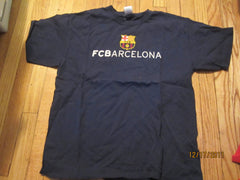FC Barcelona Soccer Club Logo T Shirt Large Barca