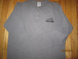 Easyriders Detroit Embroidered Logo 3 Button Long Sleeve Shirt Large Motorcycles