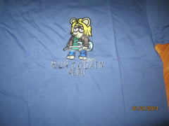 Kurt Cobain from Peru "Kuy Cobain" Cartoon T Shirt XL NWOT Nirvana