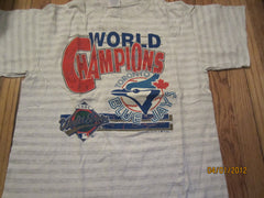 Toronto Blue Jays 1992 World Series Chapions Vintage T Shirt Large By Trench