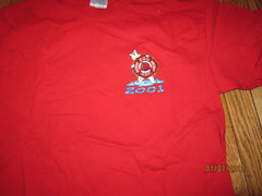 Detroit Fire Department Zoo Day 2001 T Shirt Large