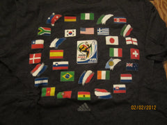 World Cup 2010 South Africa Tri Blend T Shirt XL Adidas