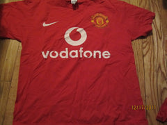 Manchester United US Tour 2004 T Shirt XL