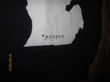 Proper State Of Michigan Navy Vintage Fit T Shirt XL