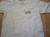 Seinfeld Embroidered Logo Grey T Shirt Large