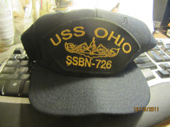 USS Ohio SSBN-726 Logo Snapback Hat US Navy