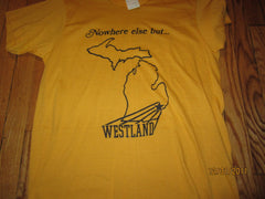 Westland Michigan Vintage 70's T Shirt Large Detroit Area