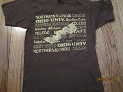 Western Michigan Vintage 80's MAC T Shirt Small Velva Sheen